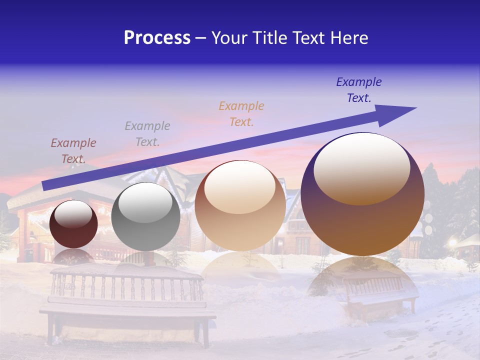 Winter Village PowerPoint Template