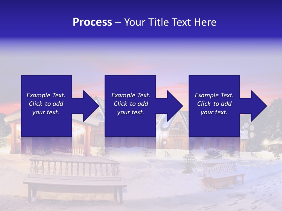 Winter Village PowerPoint Template