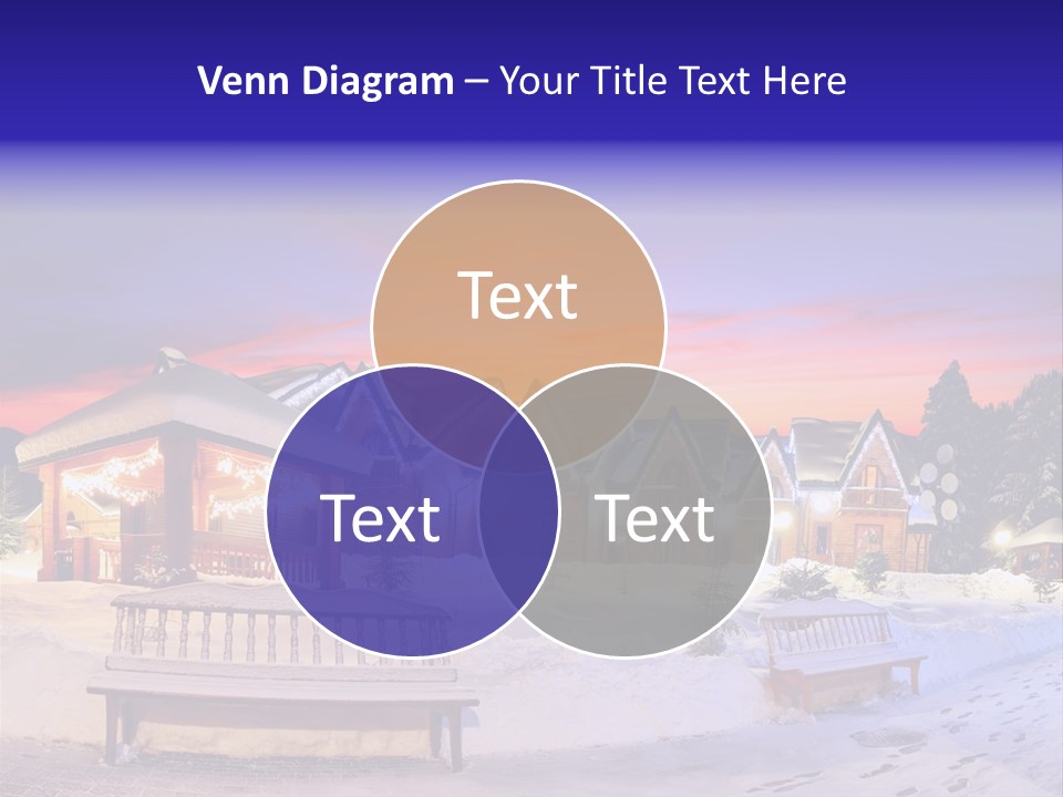 Winter Village PowerPoint Template