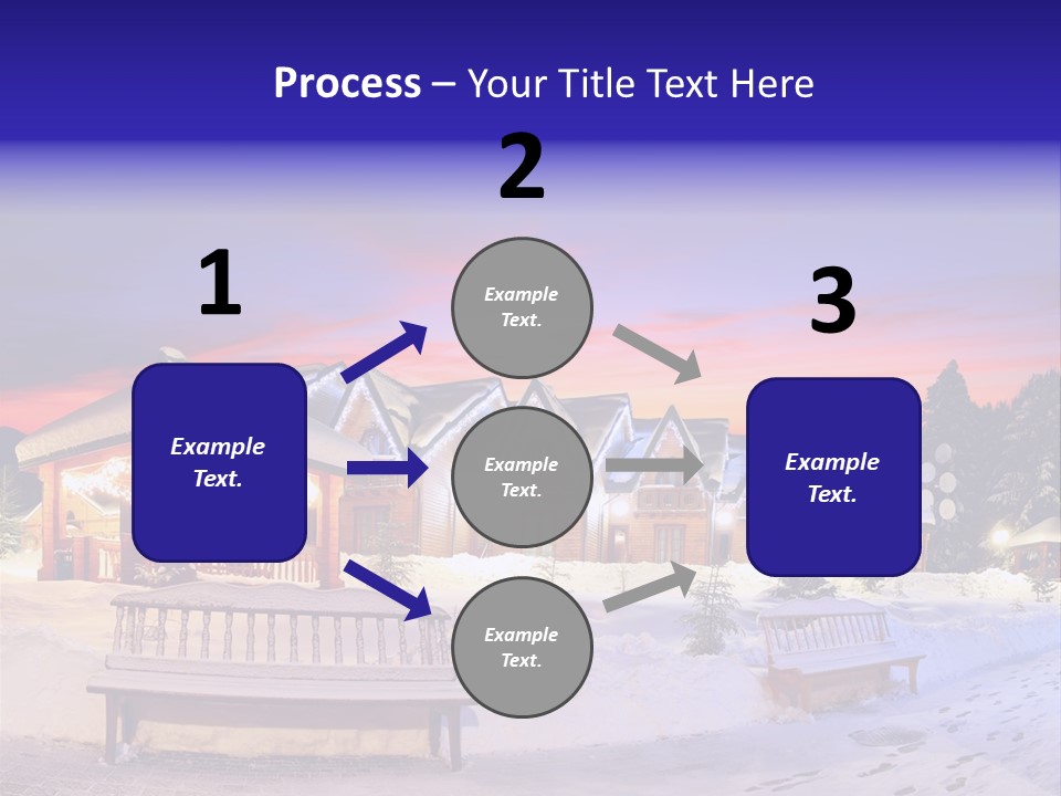Winter Village PowerPoint Template