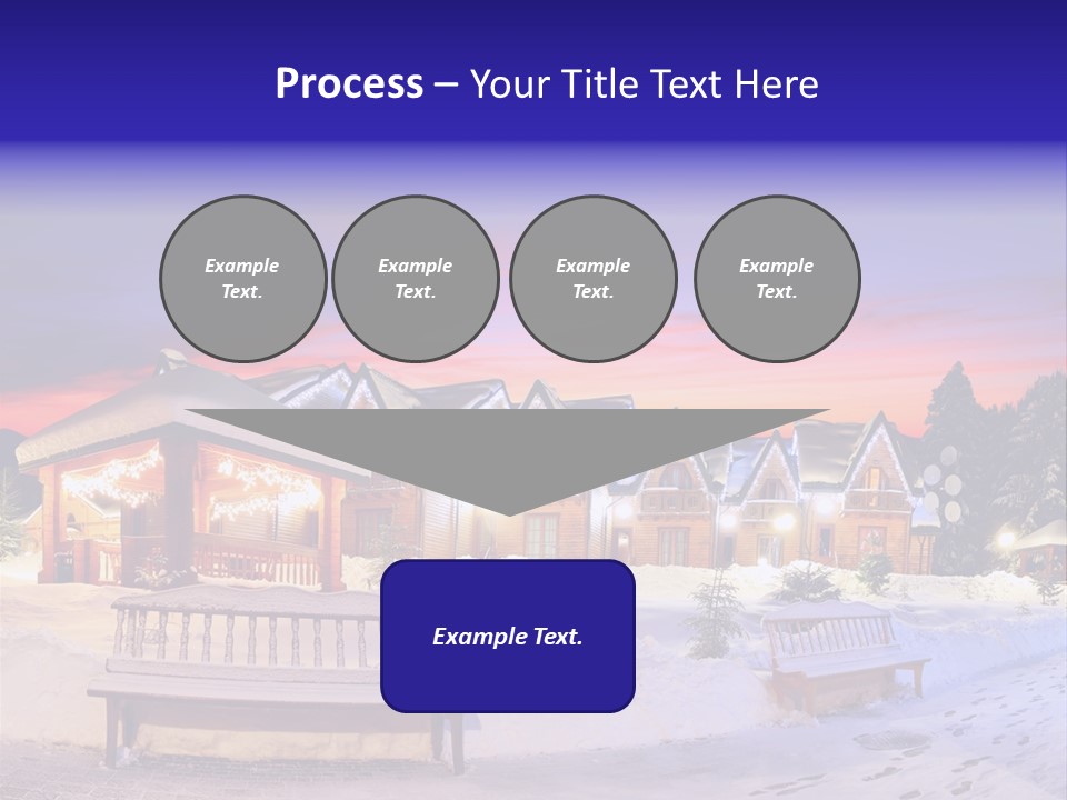 Winter Village PowerPoint Template