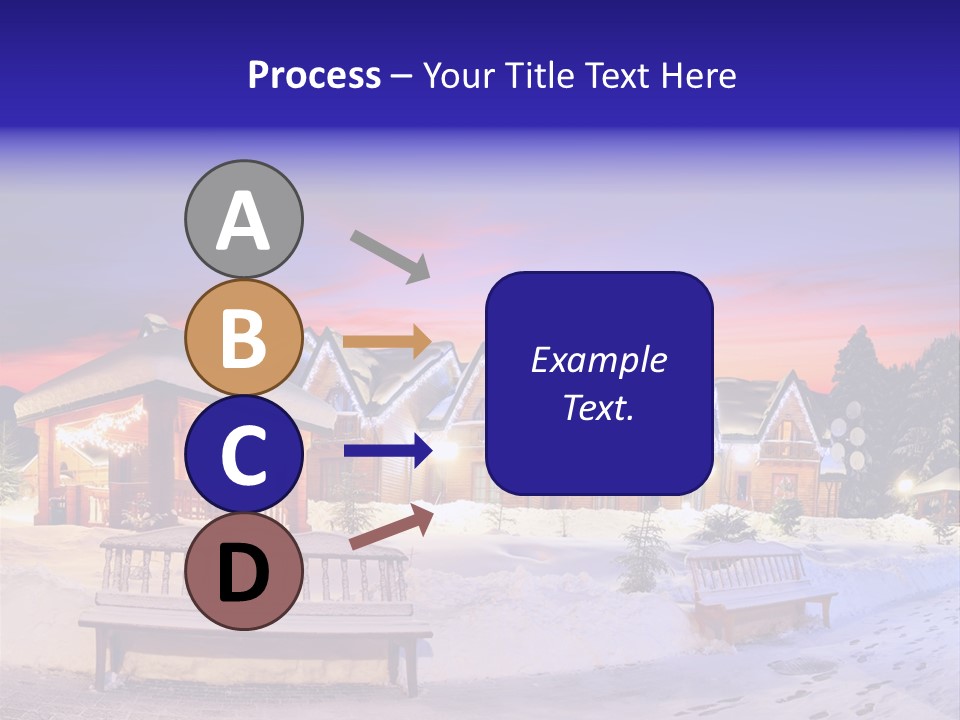 Winter Village PowerPoint Template