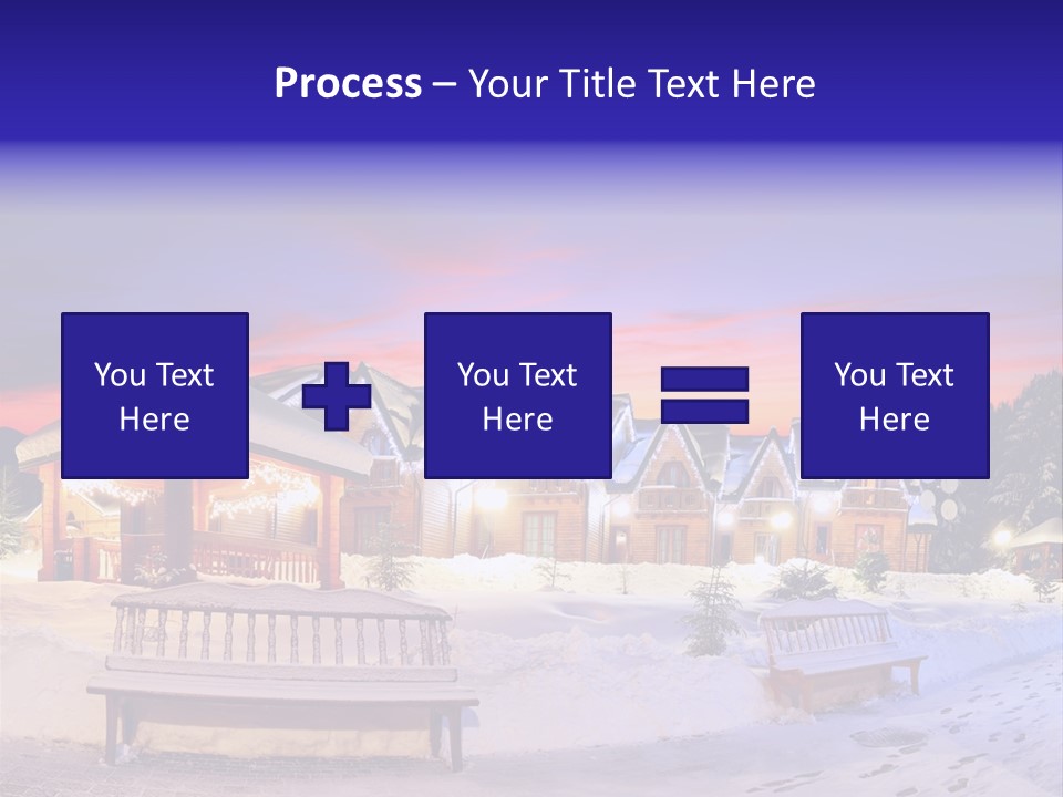 Winter Village PowerPoint Template