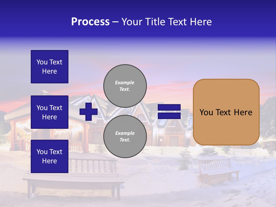 Winter Village PowerPoint Template