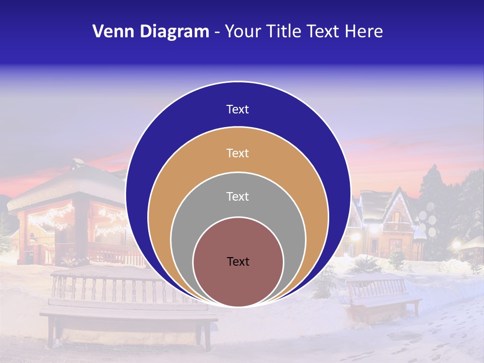 Winter Village PowerPoint Template