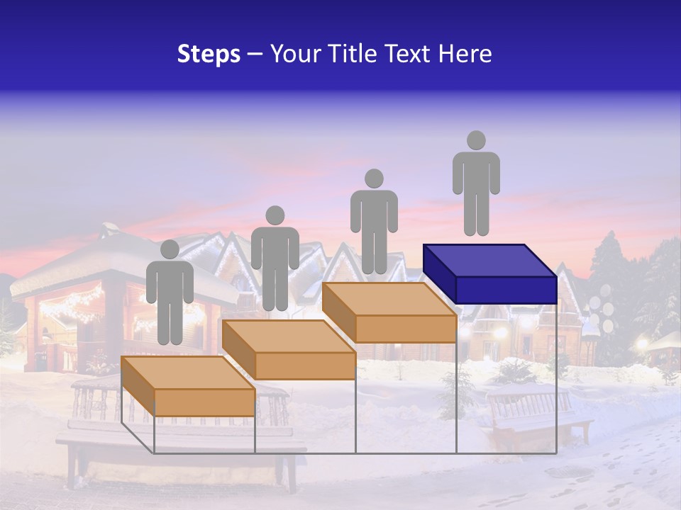 Winter Village PowerPoint Template