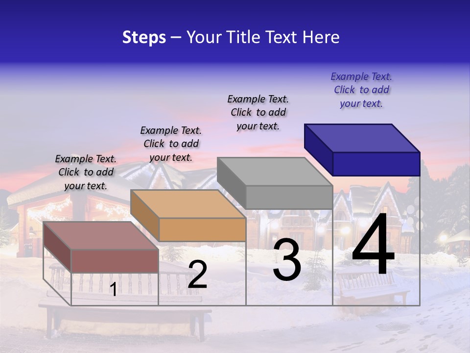 Winter Village PowerPoint Template