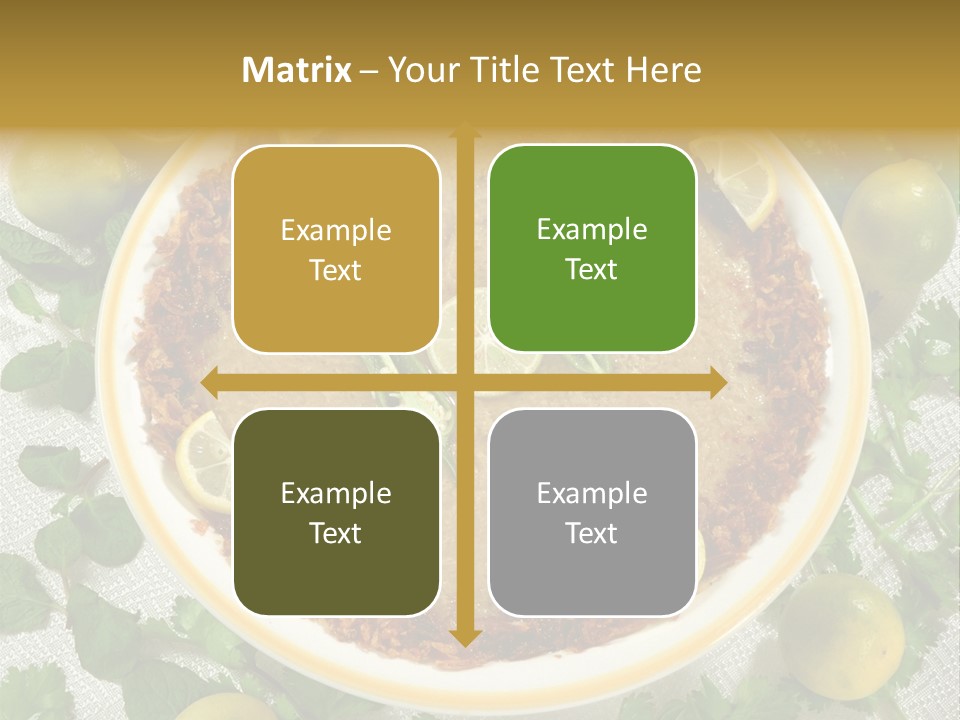 Food Dish Healthy PowerPoint Template