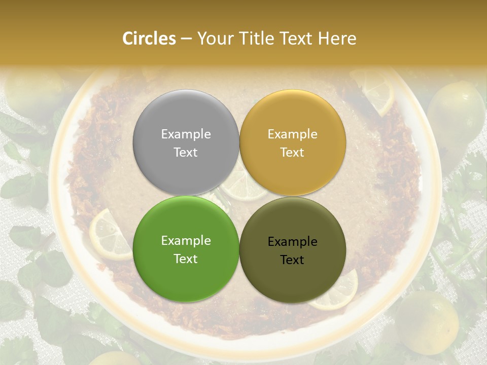 Food Dish Healthy PowerPoint Template