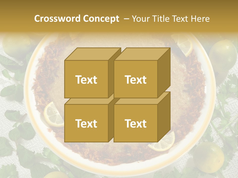 Food Dish Healthy PowerPoint Template