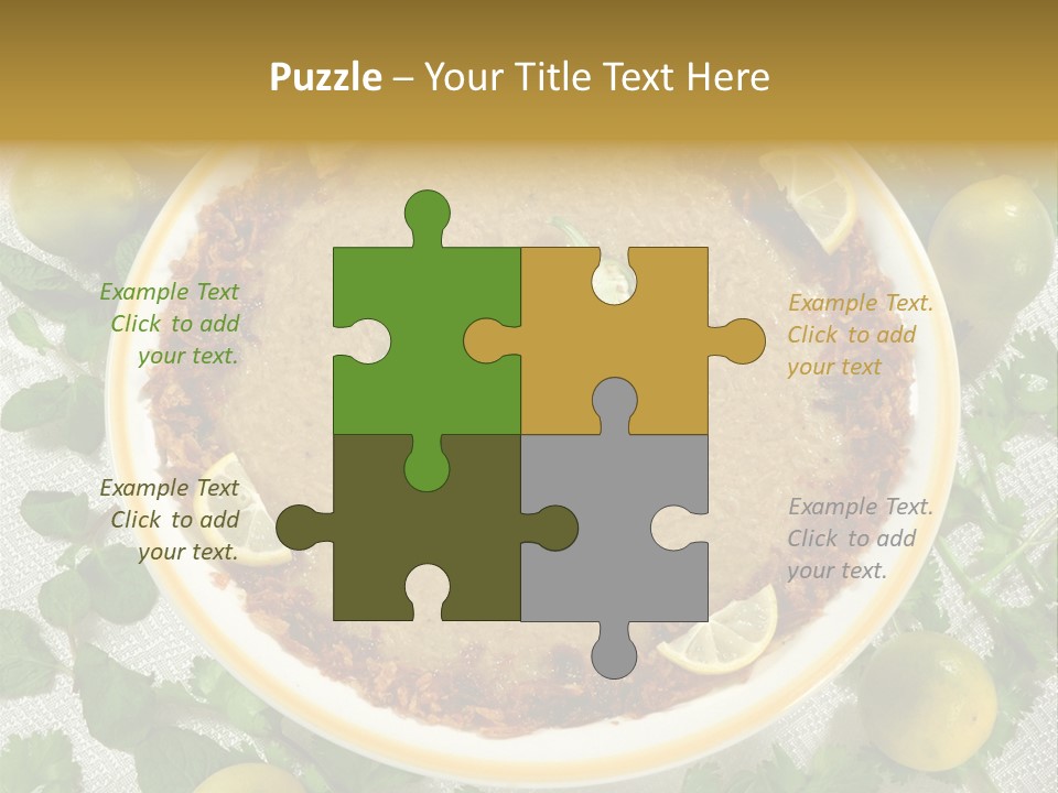 Food Dish Healthy PowerPoint Template