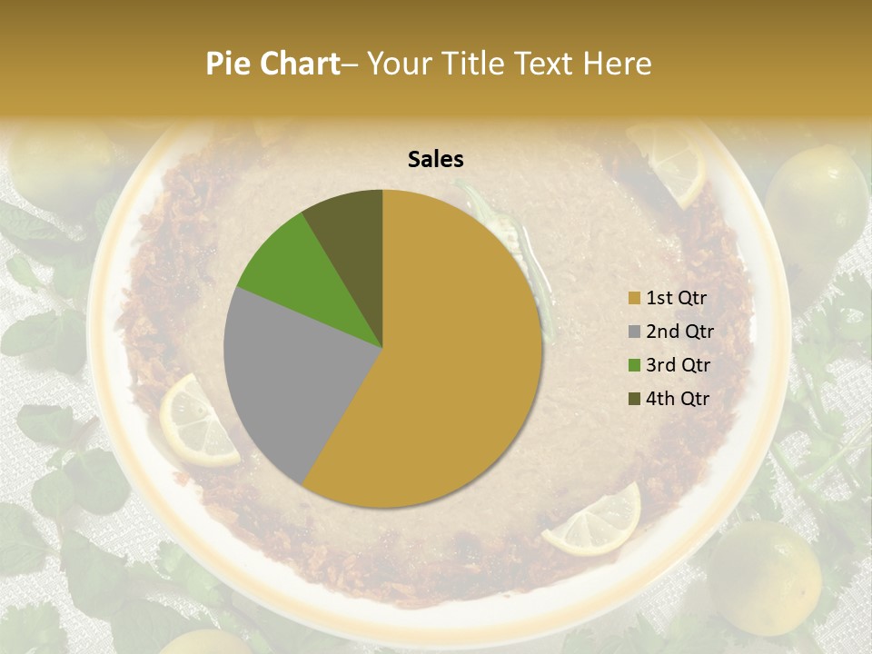 Food Dish Healthy PowerPoint Template