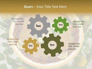 Food Dish Healthy PowerPoint Template