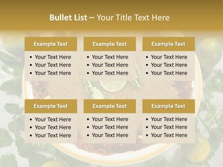 Food Dish Healthy PowerPoint Template