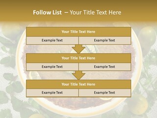 Food Dish Healthy PowerPoint Template