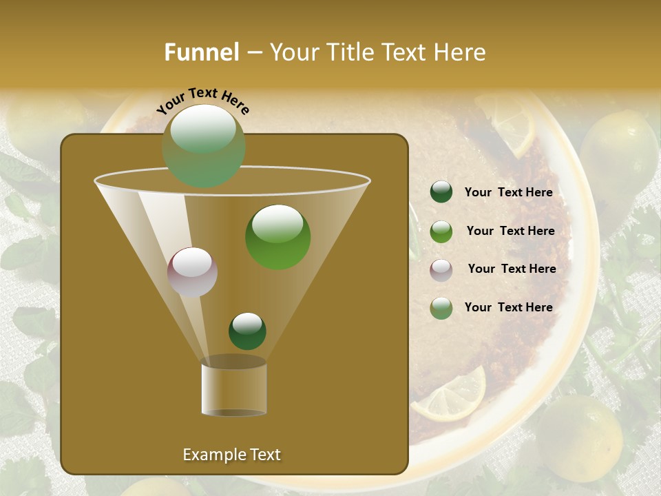 Food Dish Healthy PowerPoint Template