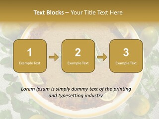 Food Dish Healthy PowerPoint Template