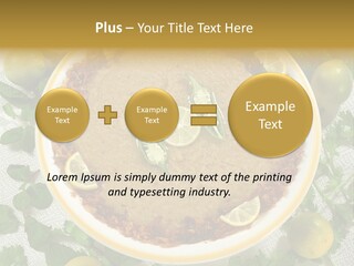 Food Dish Healthy PowerPoint Template