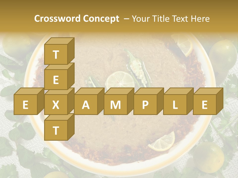 Food Dish Healthy PowerPoint Template