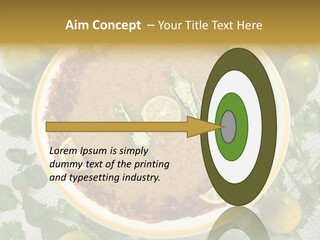 Food Dish Healthy PowerPoint Template