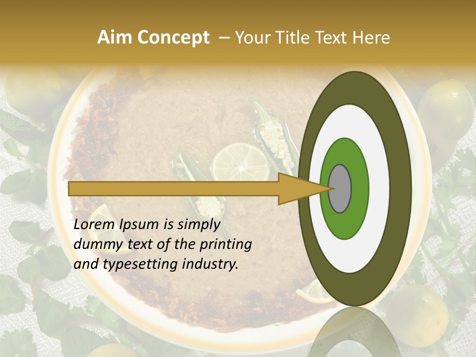 Food Dish Healthy PowerPoint Template