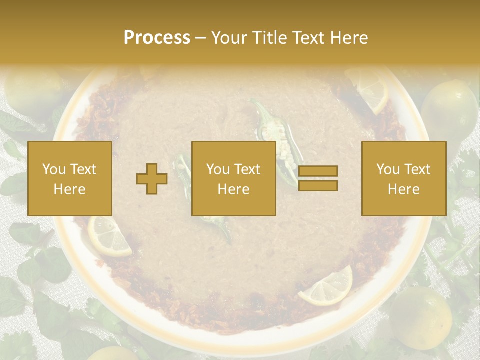 Food Dish Healthy PowerPoint Template