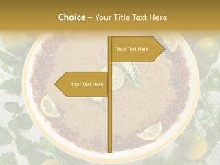 Food Dish Healthy PowerPoint Template