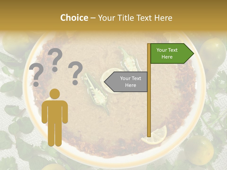 Food Dish Healthy PowerPoint Template