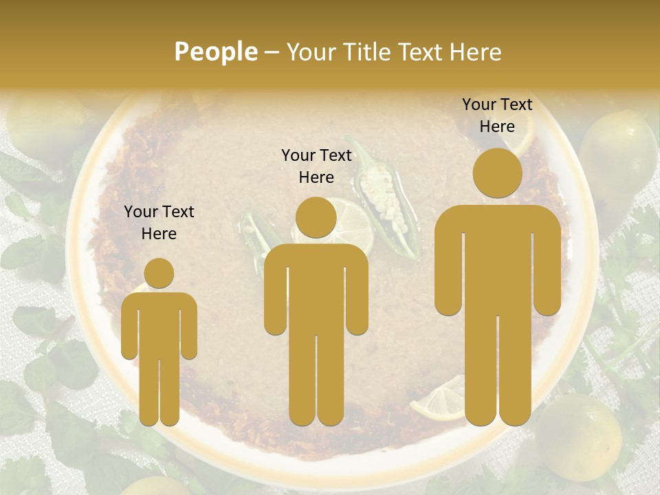 Food Dish Healthy PowerPoint Template