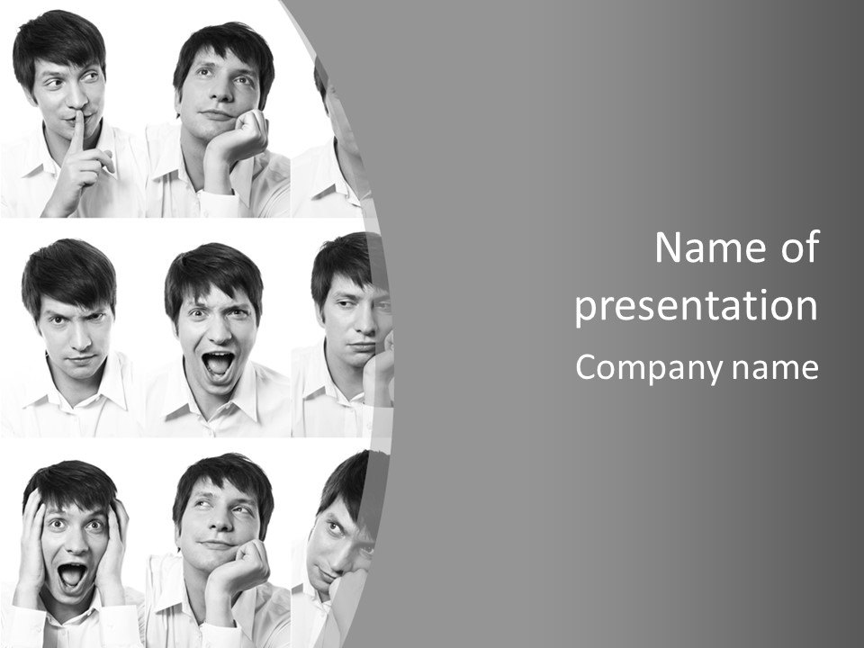 Group Happy Together PowerPoint Template