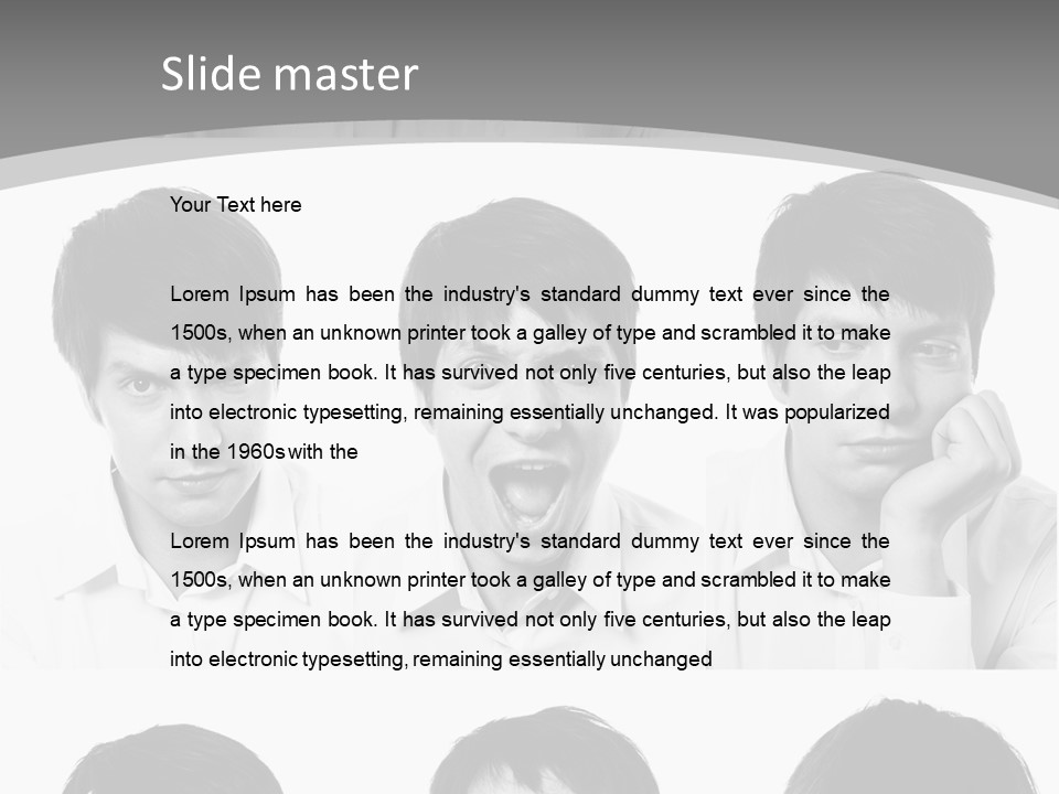 Group Happy Together PowerPoint Template