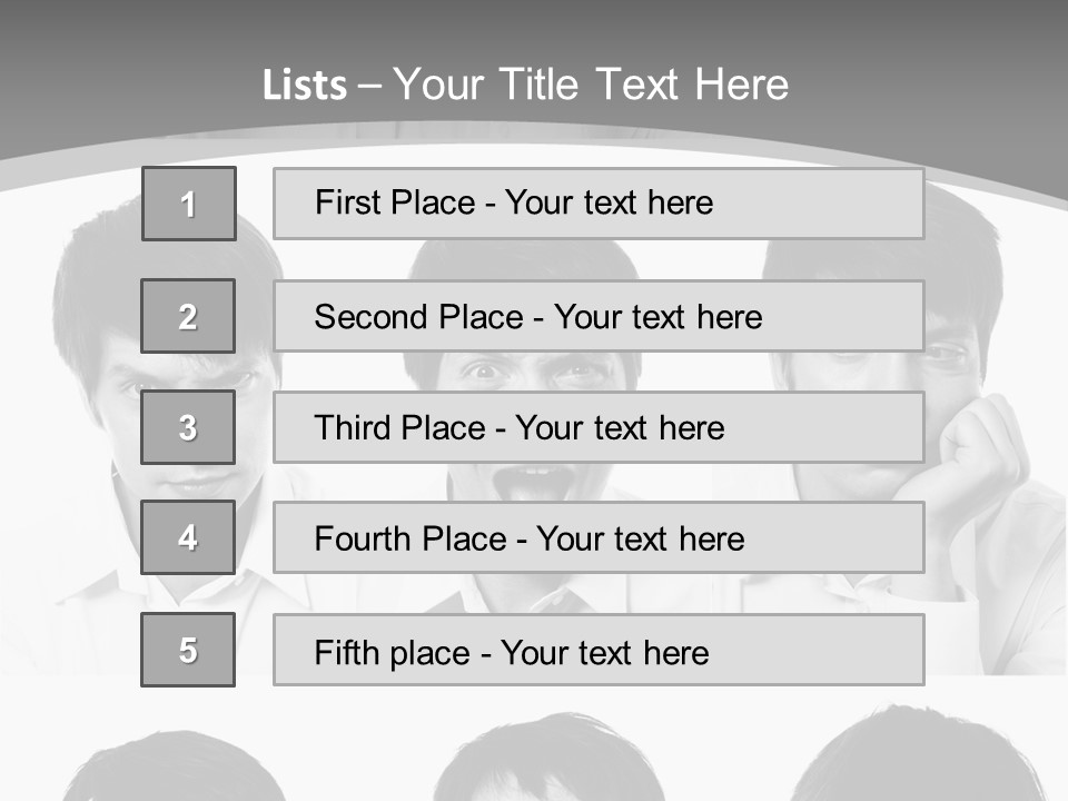 Group Happy Together PowerPoint Template