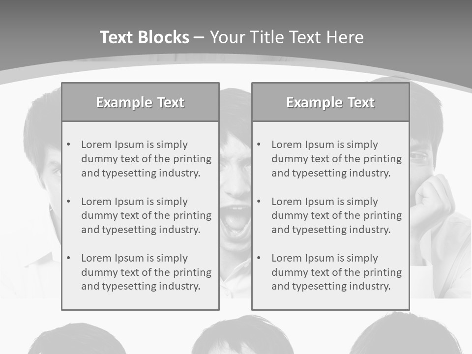 Group Happy Together PowerPoint Template