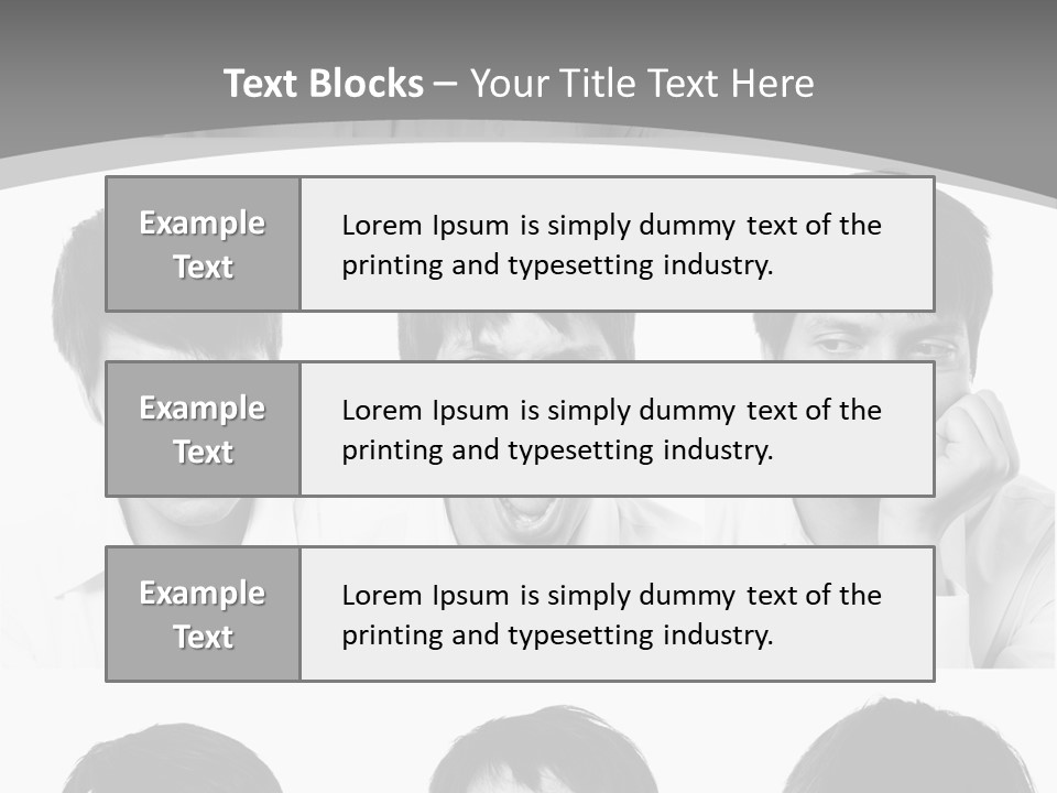 Group Happy Together PowerPoint Template