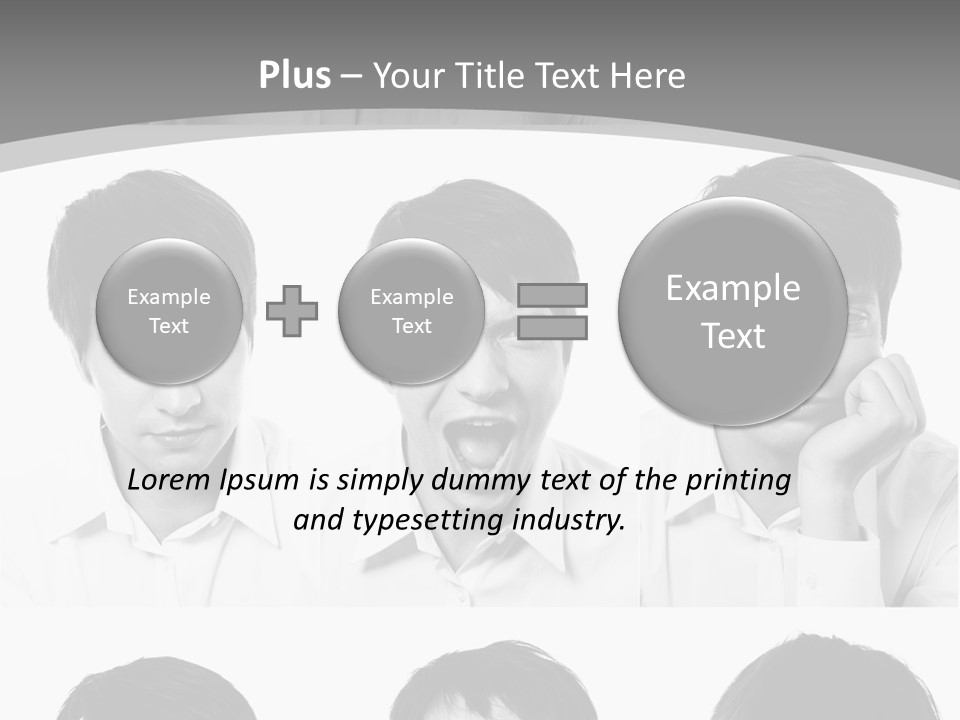 Group Happy Together PowerPoint Template