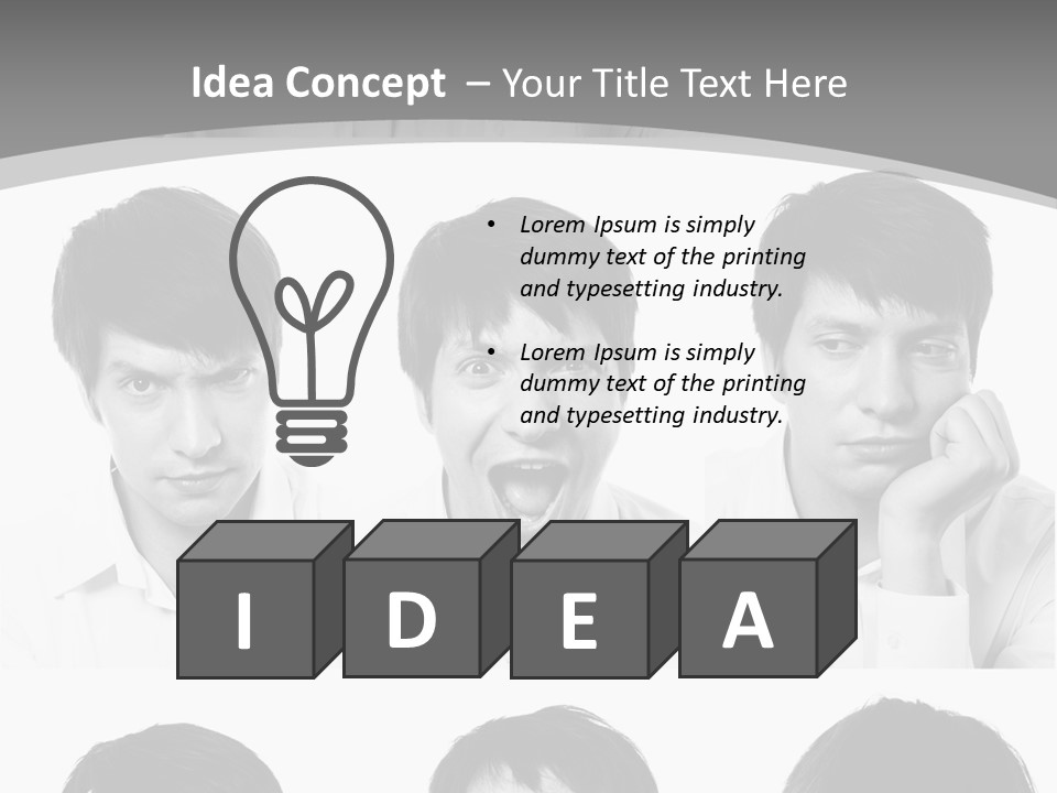 Group Happy Together PowerPoint Template