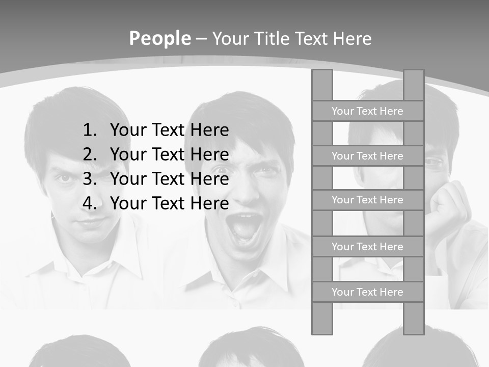 Group Happy Together PowerPoint Template