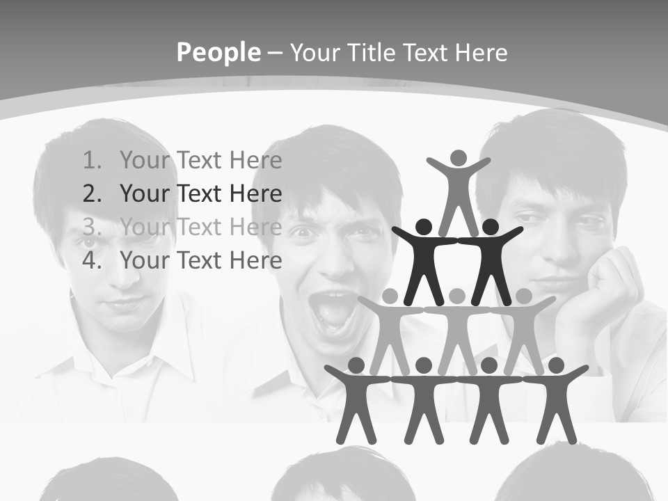 Group Happy Together PowerPoint Template