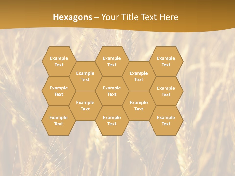 Orange Cereal Beautiful PowerPoint Template