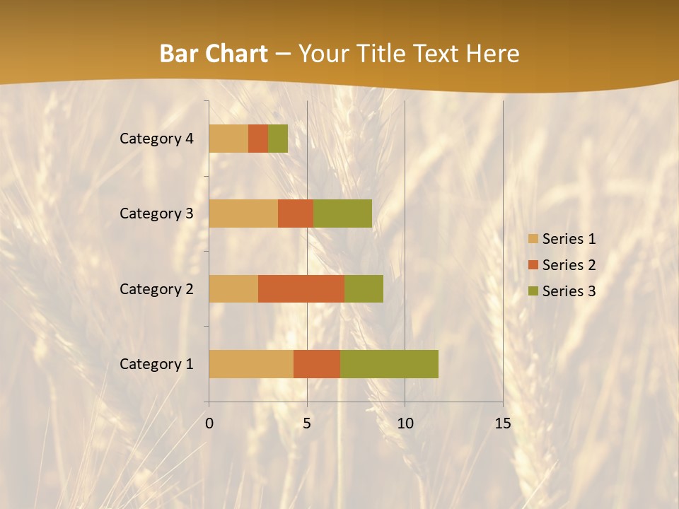 Orange Cereal Beautiful PowerPoint Template