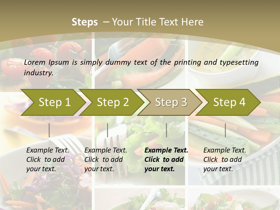 Healthy Appetizer PowerPoint Template