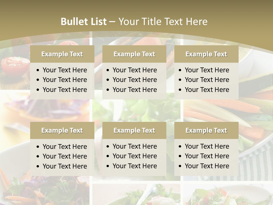 Healthy Appetizer PowerPoint Template