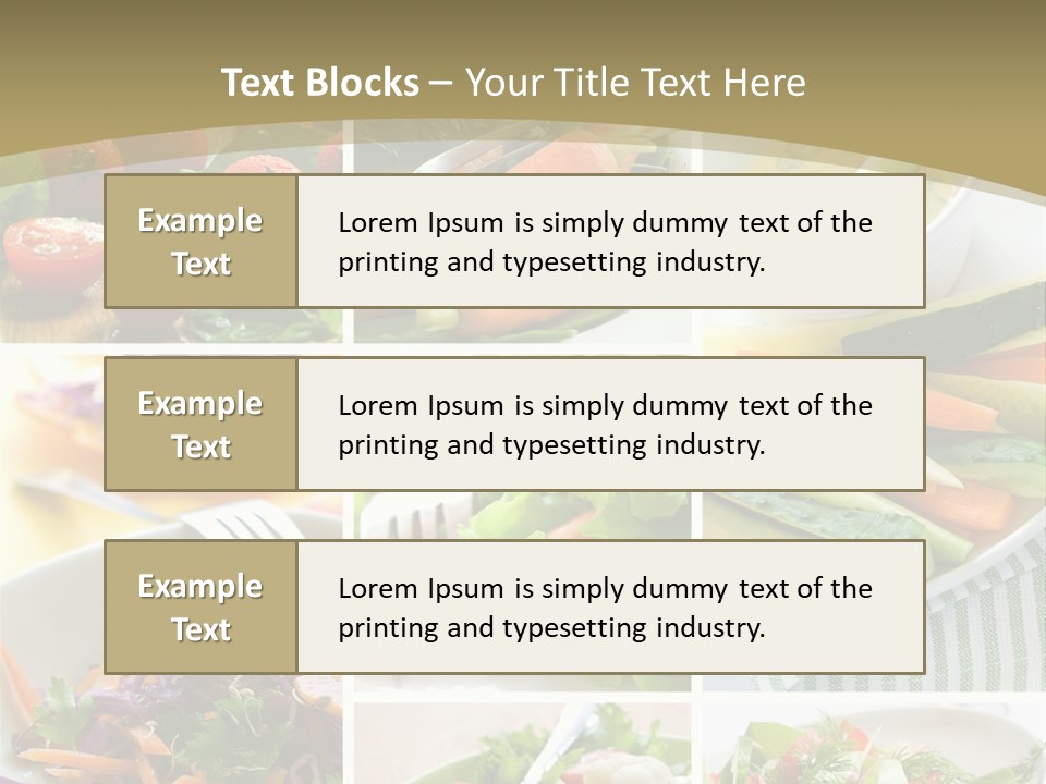 Healthy Appetizer PowerPoint Template