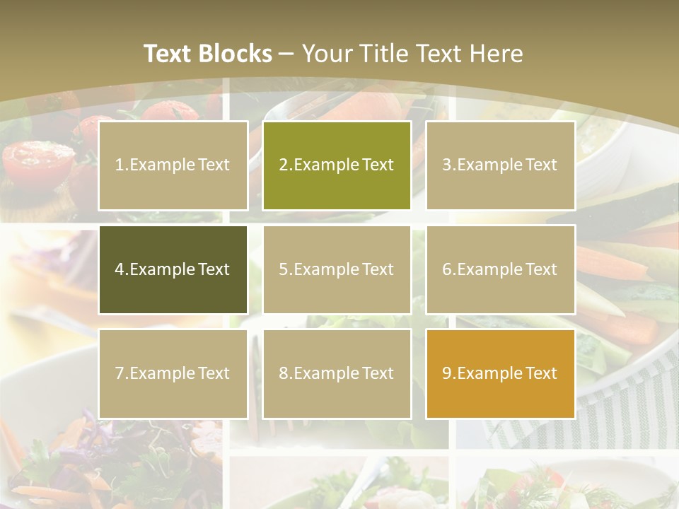 Healthy Appetizer PowerPoint Template