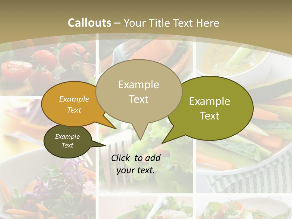 Healthy Appetizer PowerPoint Template