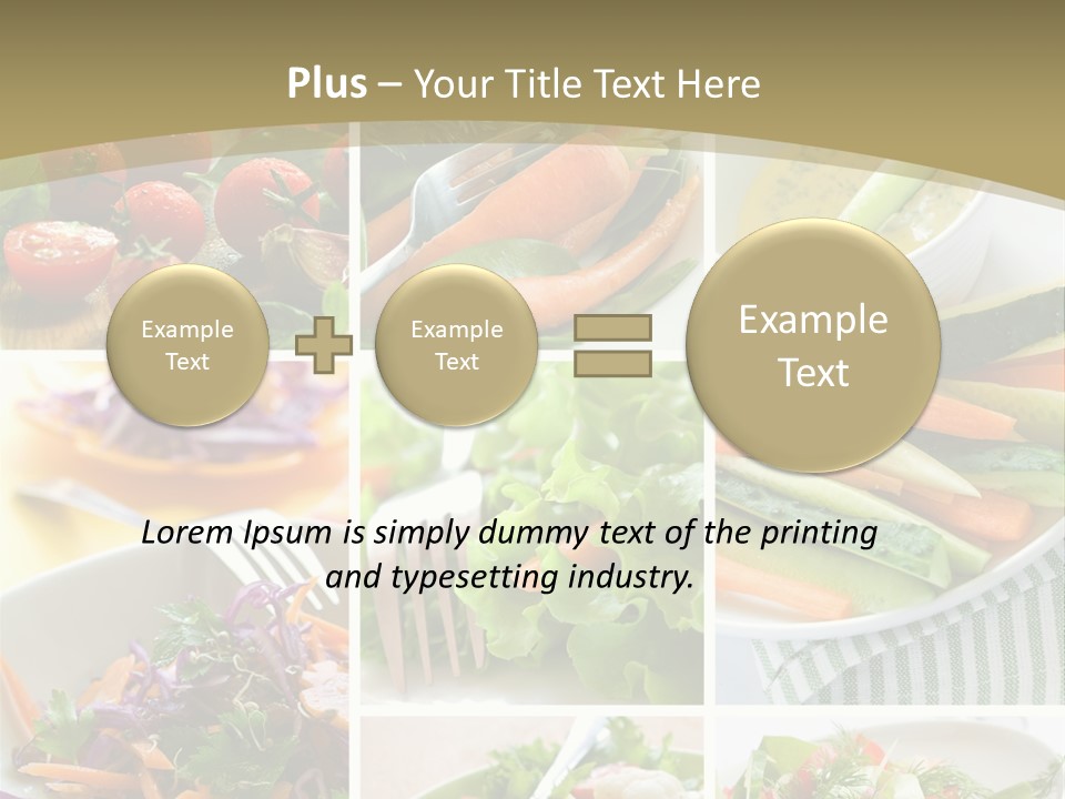 Healthy Appetizer PowerPoint Template
