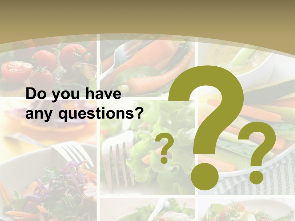 Healthy Appetizer PowerPoint Template