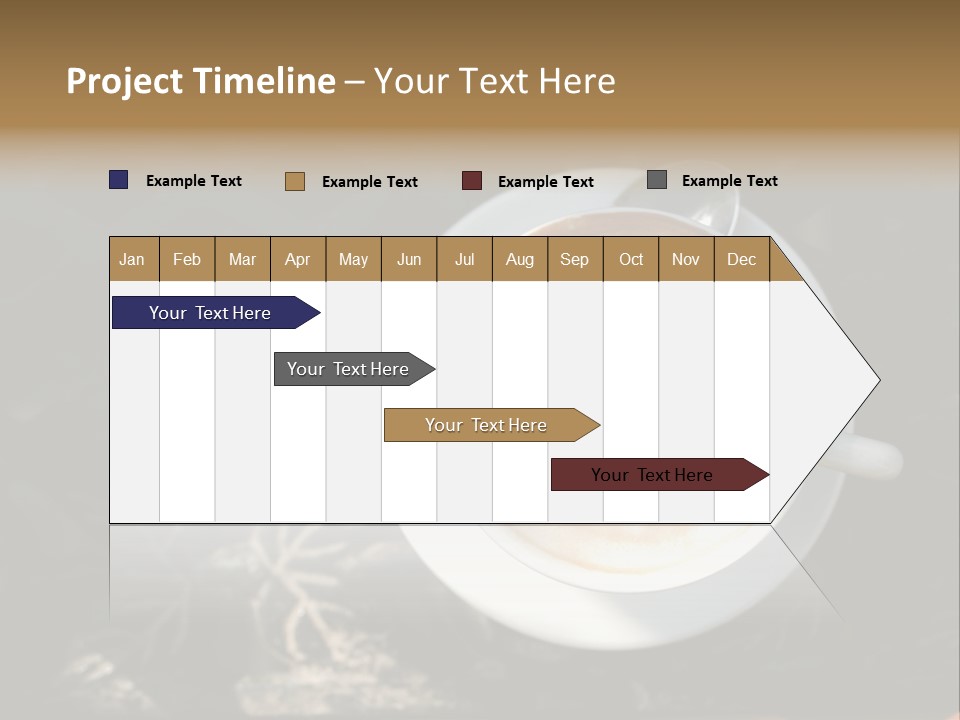 Love Coffee Cup PowerPoint Template