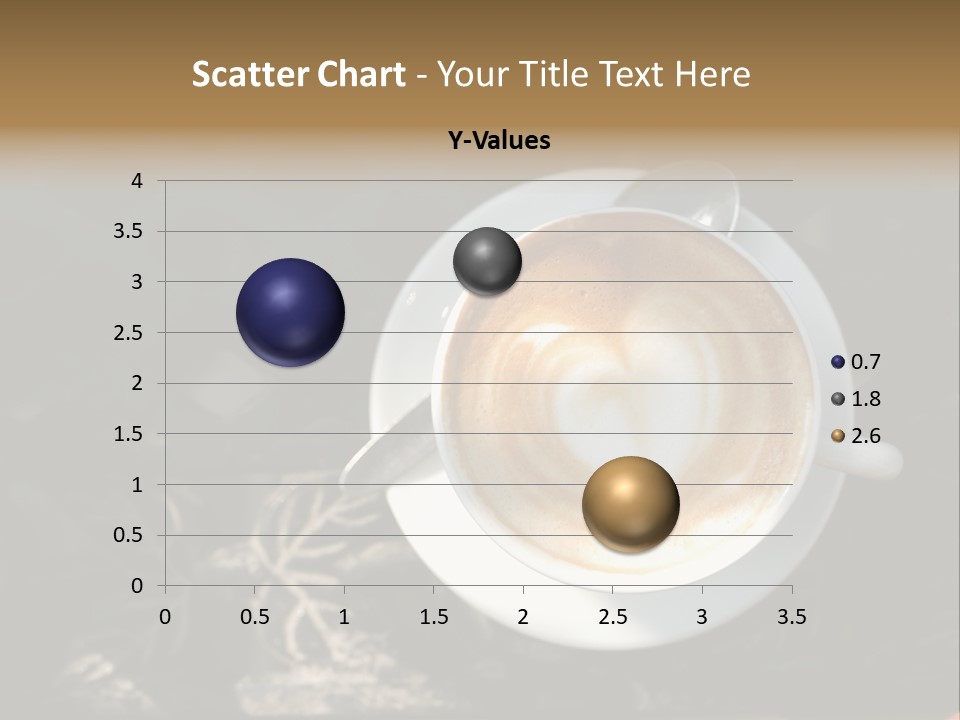 Love Coffee Cup PowerPoint Template