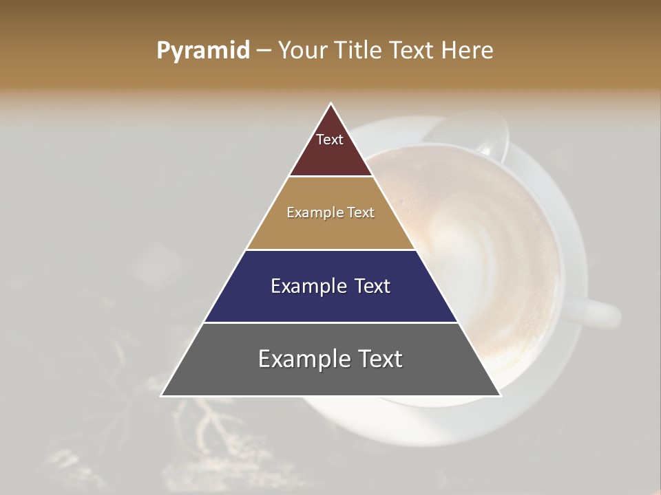 Love Coffee Cup PowerPoint Template